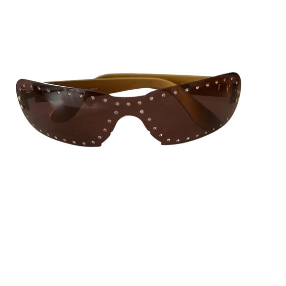 Y2K Dolce & Gabbana Crystal sunglasses 2000s VTG - Picture 10 of 11